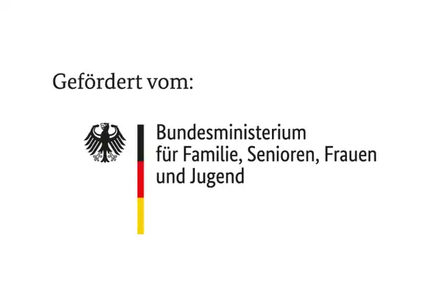 Logo des Bundesministeriums für Familie, Senioren, Frauen und Jugend